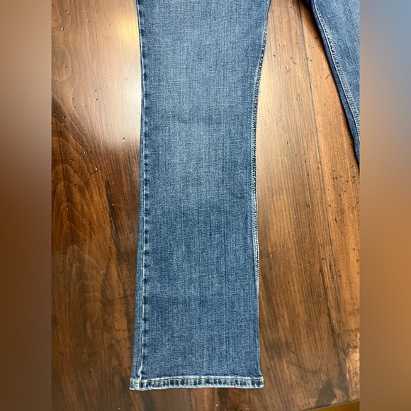 Wrangler Retro Mae Mid Rise Bootcut Jeans Size 15 X 34 Medium Wash Rodeo Cowgirl - Picture 7 of 16